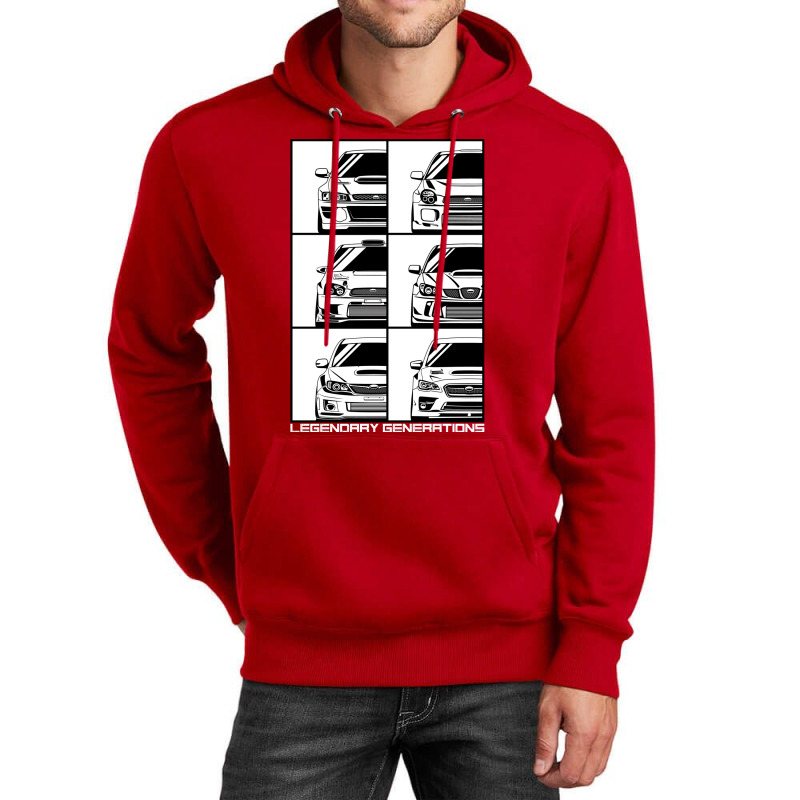 Impreza Generations Unisex Hoodie by smorvyayidinl | Artistshot