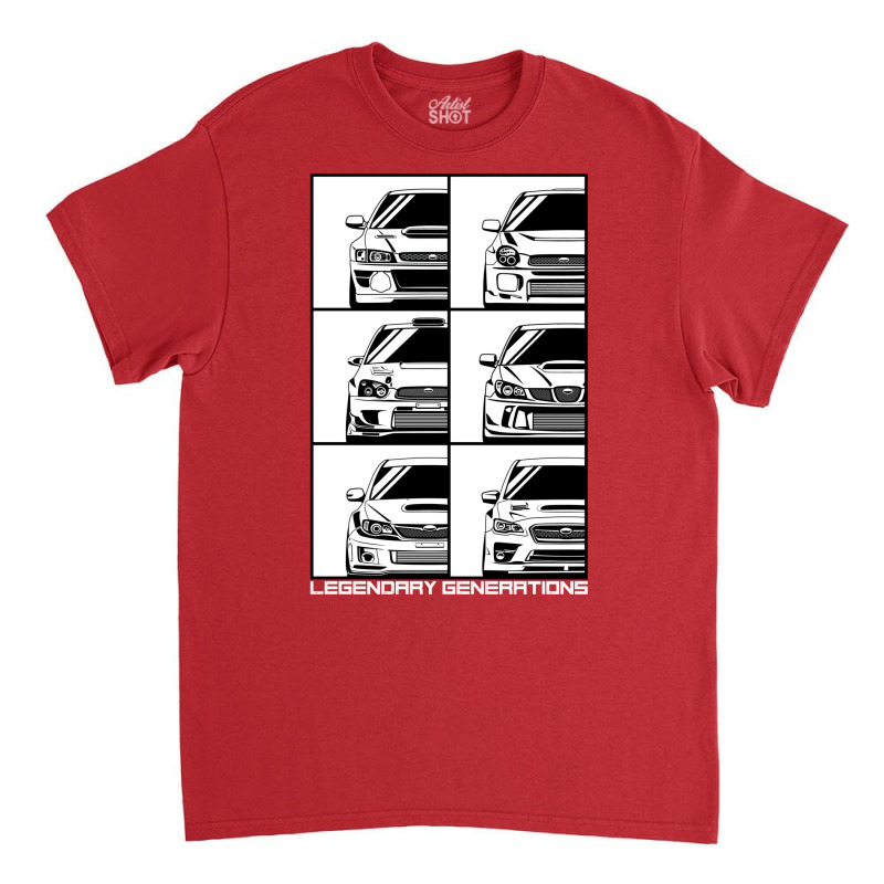 Impreza Generations Classic T-shirt by smorvyayidinl | Artistshot