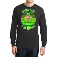 Kiss Me Im Irish T  Shirtkiss Me I’m Irish T  Shirt (9) Long Sleeve Shirts | Artistshot