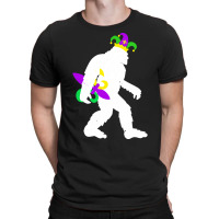 Mardi Gras Bigfoot T  Shirt Mardi Gras Carnival Bigfoot New Orleans Ca T-shirt | Artistshot