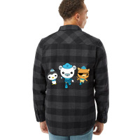 Hot Trend Octonauts Design Flannel Shirt | Artistshot