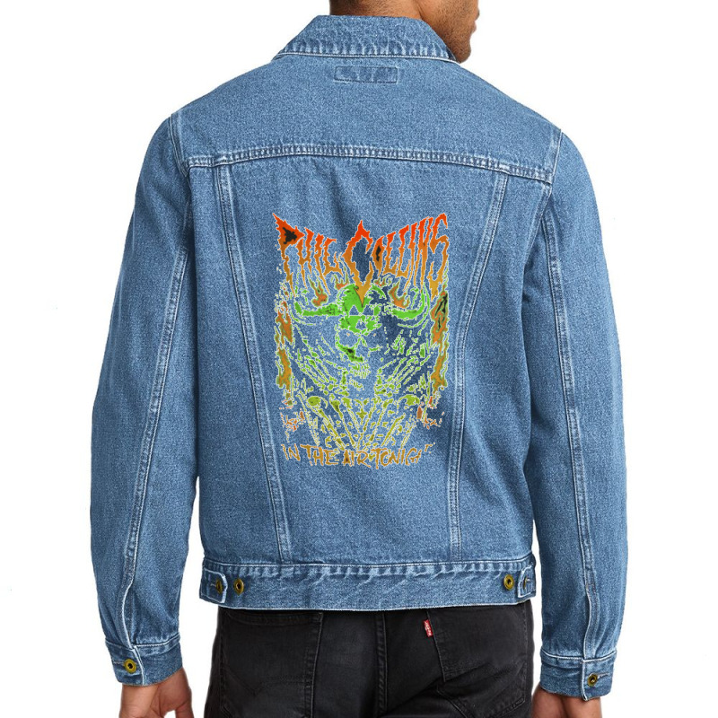 In The Air Tonight Men Denim Jacket | Artistshot