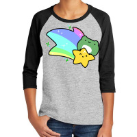 Rainbow Shooting Star Frog Youth 3/4 Sleeve | Artistshot