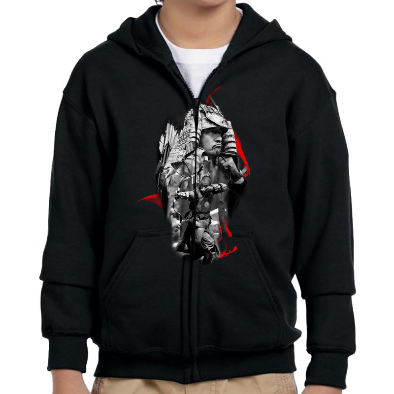 Trending Samurai Warrior (2) Youth Zipper Hoodie by Jankonen637 | Artistshot