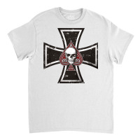 Iron Cross With Ace Of Spades Classic T-shirt | Artistshot