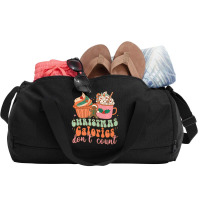 Christmas Calories Don't Count Christmas Holiday Food Eating Duffel Bag | Artistshot