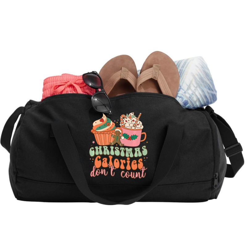 Christmas Calories Don't Count Christmas Holiday Food Eating Duffel Bag | Artistshot