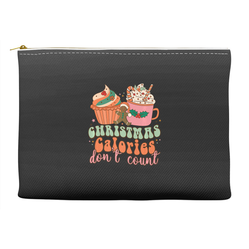 Christmas Calories Don't Count Christmas Holiday Food Eating Accessory Pouches | Artistshot