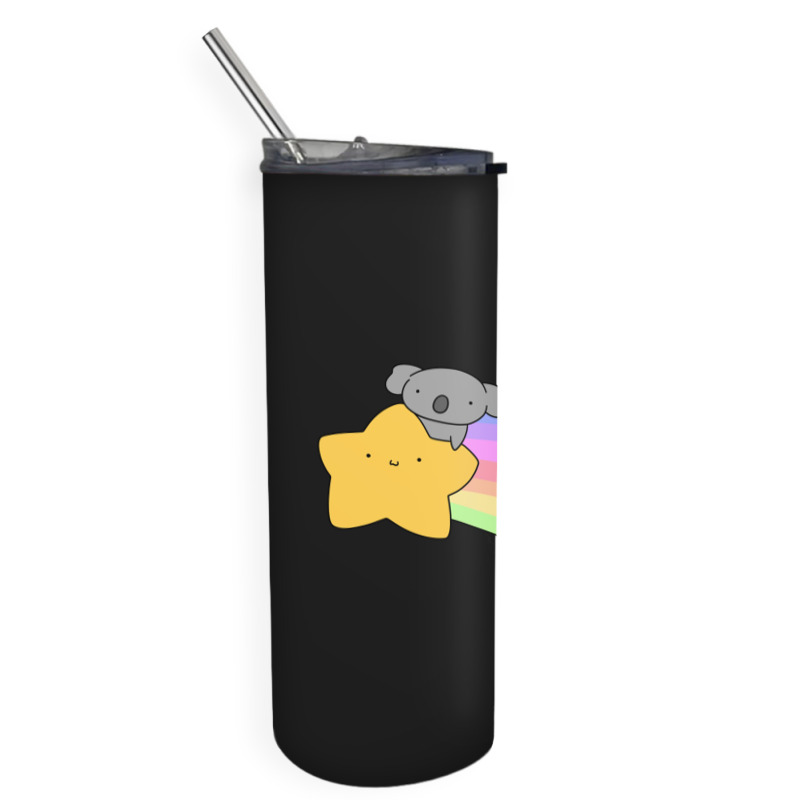 Rainbow Shooting Star Koala Skinny Tumbler | Artistshot