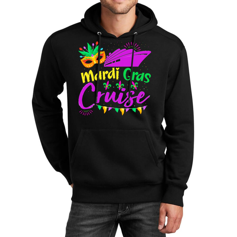 Mardi Gras New Orleans T  Shirt Mardi Gras Cruise Cruising Mask Cruise Unisex Hoodie | Artistshot