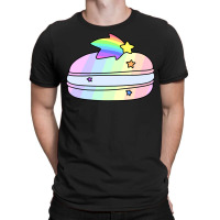 Rainbow Shooting Star Macaroon T-shirt | Artistshot