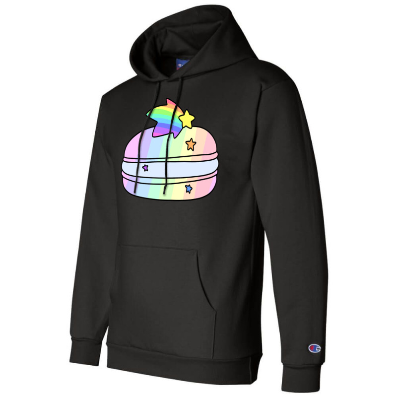 Rainbow Shooting Star Macaroon Champion Hoodie | Artistshot