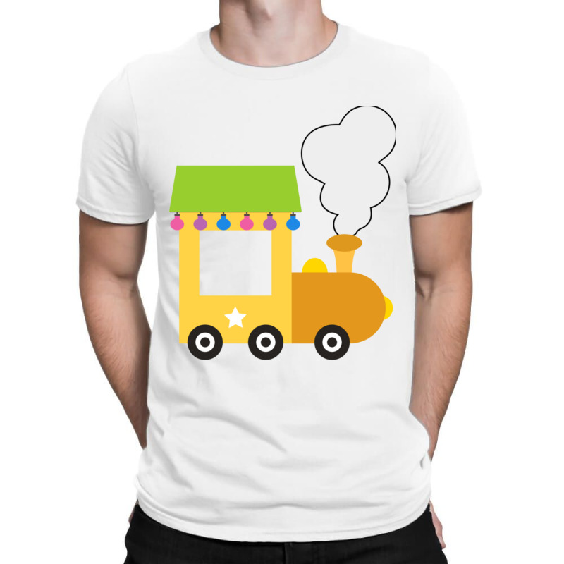 Front Yellow Train T-shirt | Artistshot