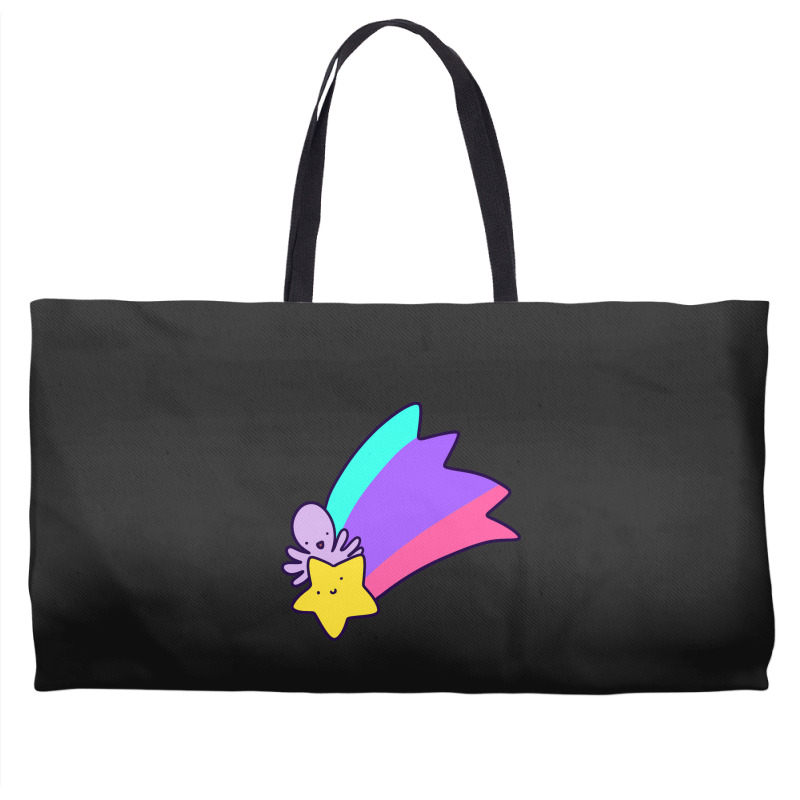 Rainbow Shooting Star Octopus Weekender Totes | Artistshot