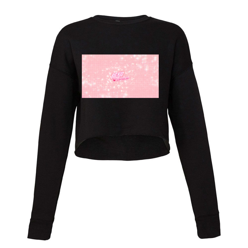 Limited Edition Big Kid Monica Pink Background Cropped Sweater | Artistshot