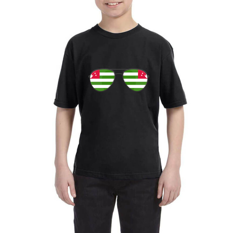 Artistshort Trending Abkhazia Flag Sunglasses Youth Tee by declangreenwood | Artistshot