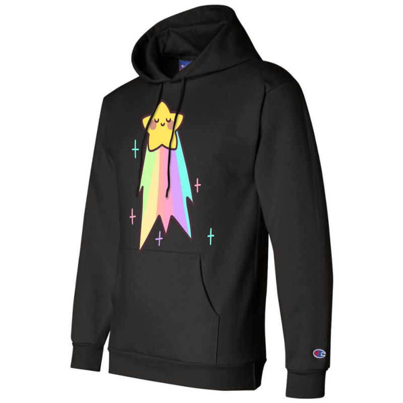 Rainbow Shooting Star Champion Hoodie | Artistshot