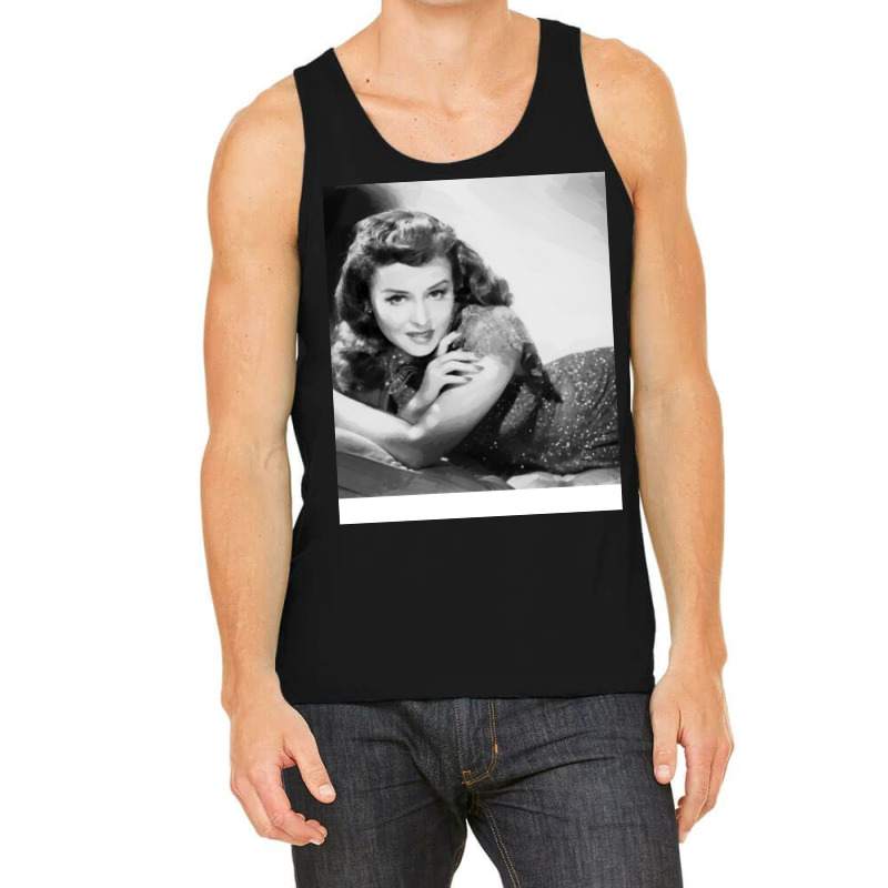 Vintage Paulette Goddard Oil Painting Tank Top by ogboyecobiee | Artistshot