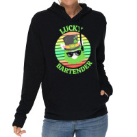 One Lucky Bartender T  Shirtone Lucky Bartender T  Shirt (1) Lightweight Hoodie | Artistshot