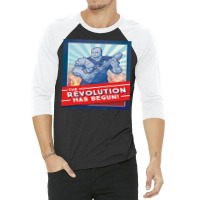 The Revolution Has Begun 3/4 Sleeve Shirt | Artistshot