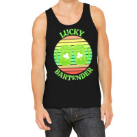 One Lucky Bartender T  Shirtone Lucky Bartender T  Shirt (5) Tank Top | Artistshot