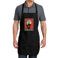 Warning May Spontaneously Talk About Anime Full-length Apron | Artistshot