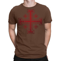 Jerusalem Cross Medieval Knights Cross Crusader T-shirt | Artistshot