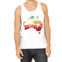 Cool Australia Map Kangaroo Rainbow Australian Aussie Long Sleeve T Sh Tank Top | Artistshot