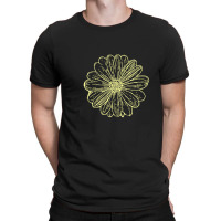 Artistshort Trending Sunflower Ink Print T-shirt | Artistshot