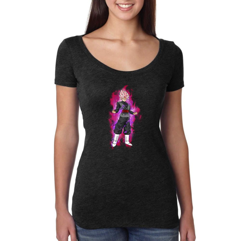 Son Goku Super Saiyan Women's Triblend Scoop T-shirt by Santika | Artistshot