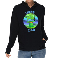 One Lucky Dad T  Shirtone Lucky Dad T  Shirt (3) Lightweight Hoodie | Artistshot