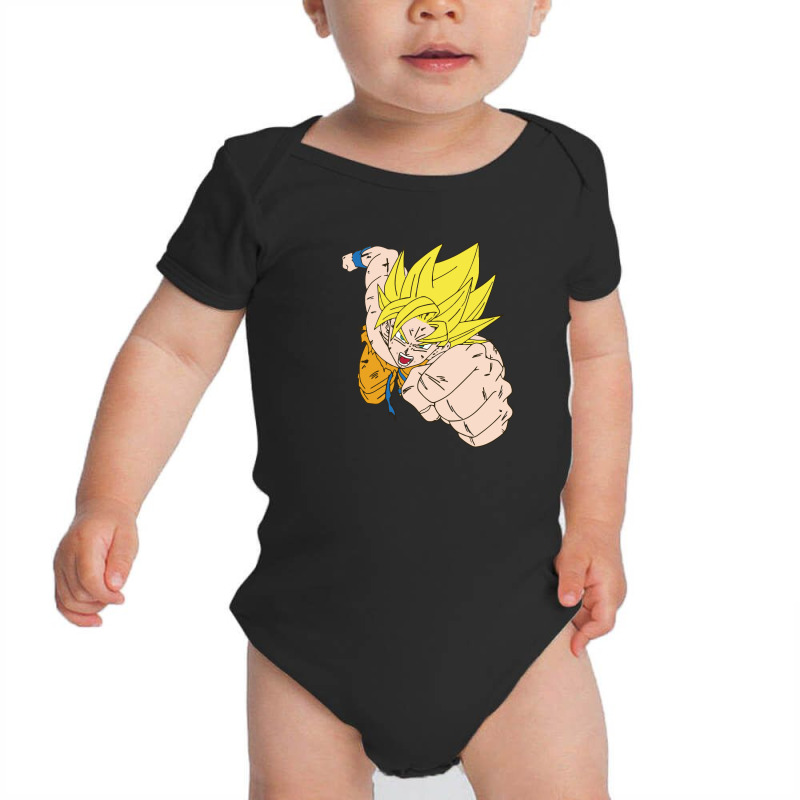 Son Goku Baby Bodysuit by Santika | Artistshot