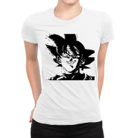 Super Saiyan Goku Ladies Fitted T-shirt | Artistshot