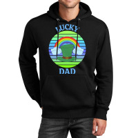 One Lucky Dad T  Shirtone Lucky Dad T  Shirt (5) Unisex Hoodie | Artistshot