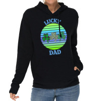 One Lucky Dad T  Shirtone Lucky Dad T  Shirt (6) Lightweight Hoodie | Artistshot