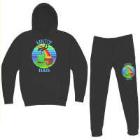 One Lucky Dad T  Shirtone Lucky Dad T  Shirt (7) Hoodie & Jogger Set | Artistshot