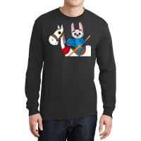 Crusader Rabbit Colour Long Sleeve Shirts | Artistshot