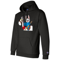 Crusader Rabbit Colour Champion Hoodie | Artistshot