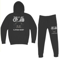 Crab Eating Seafood Butcher Crawfish Lobster Hoodie & Jogger Set | Artistshot