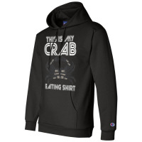 Crab Eating Seafood Butcher Crawfish Lobster Champion Hoodie | Artistshot