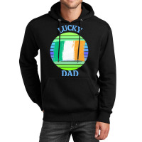 One Lucky Dad T  Shirtone Lucky Dad T  Shirt Unisex Hoodie | Artistshot