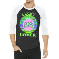 One Lucky Gamer T  Shirtone Lucky Gamer T  Shirt (1) 3/4 Sleeve Shirt | Artistshot