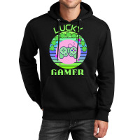 One Lucky Gamer T  Shirtone Lucky Gamer T  Shirt (1) Unisex Hoodie | Artistshot