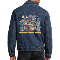 Gigglesnort Hotel Men Denim Jacket | Artistshot