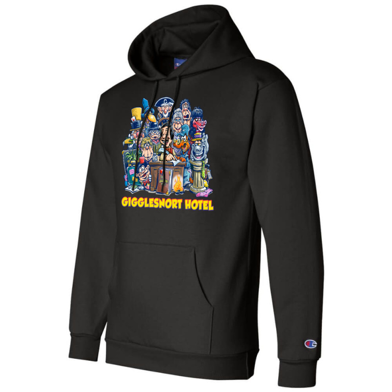 Gigglesnort Hotel Champion Hoodie | Artistshot