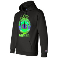 One Lucky Gamer T  Shirtone Lucky Gamer T  Shirt (3) Champion Hoodie | Artistshot