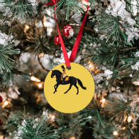 Zoe And Raven From Free Rein   Equine Rampaige Ornament | Artistshot