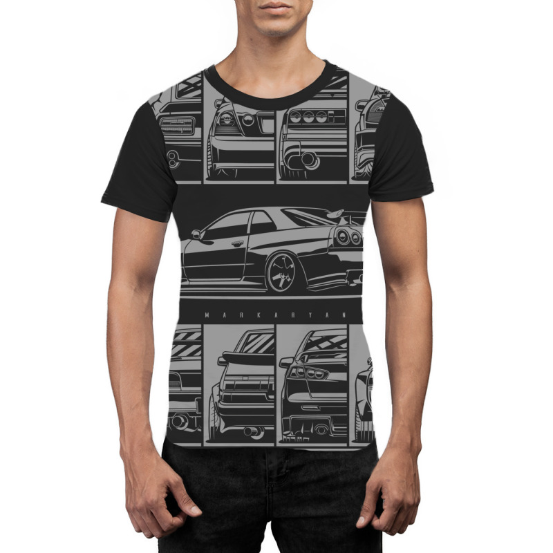 Japanese Legends Mix (jdm) Graphic T-shirt by smorvyayidinl | Artistshot