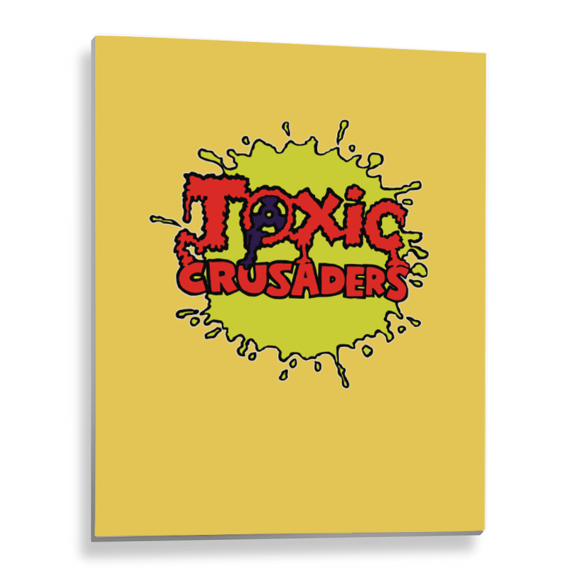 Toxic Crusaders Metal Print Vertical | Artistshot