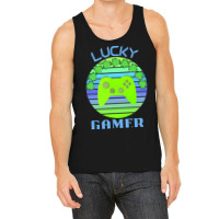 One Lucky Gamer T  Shirtone Lucky Gamer T  Shirt (5) Tank Top | Artistshot